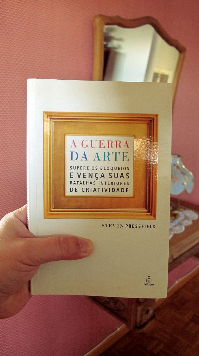 Leitura do livro A guerra da arte, de Steven Pressfield. 